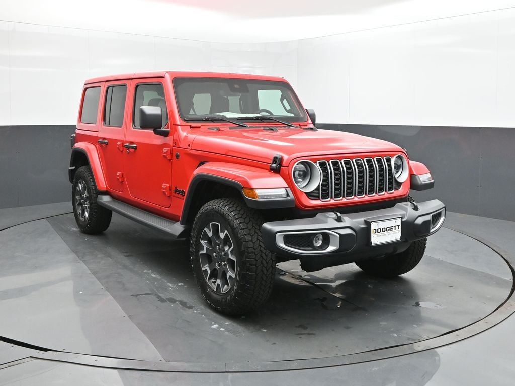 New 2025 Firecracker Red Clear-Coat Exterior Paint Jeep Sahara image 22
