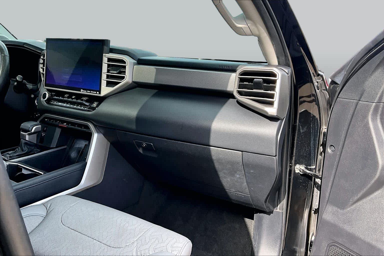 Used 2023 Midnight Black Metallic Toyota Limited Hybrid image 19