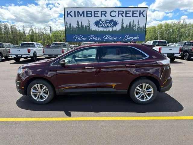Used 2018 Burgundy Velvet Metallic Tinted Clearcoat Ford Titanium image 2