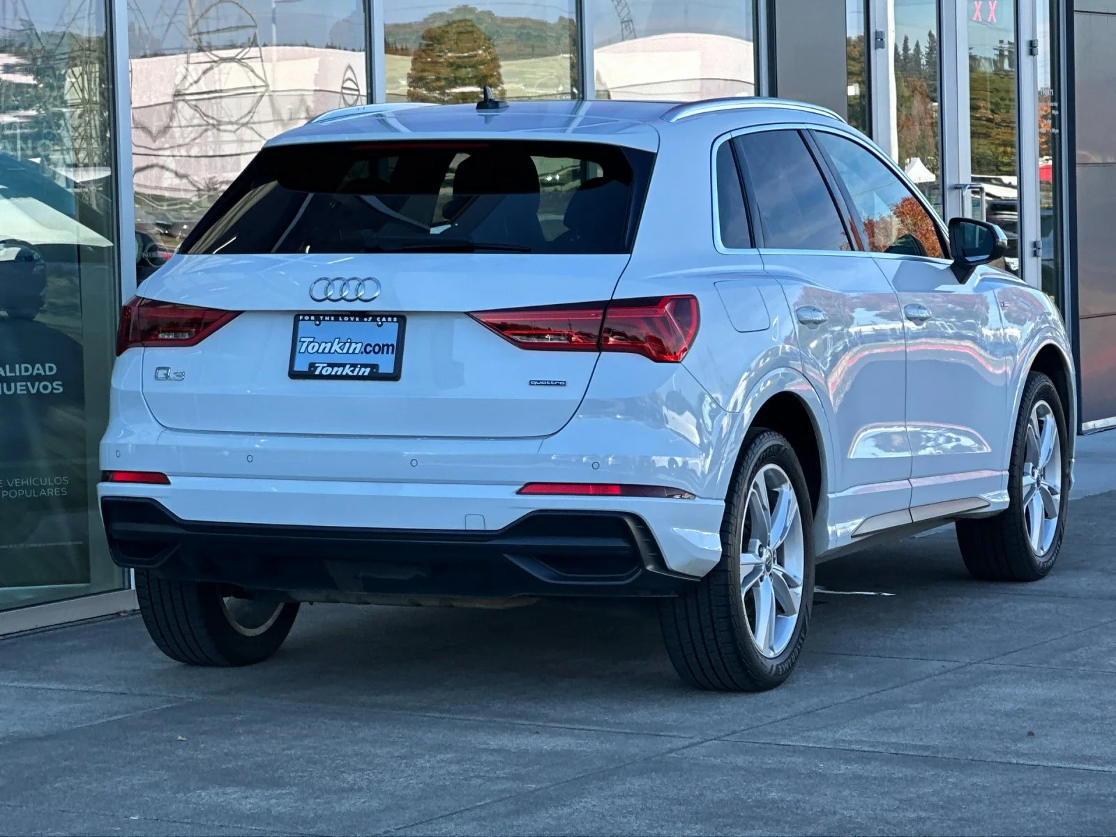 Used 2020 Glacier White Audi Premium Plus S line image 4