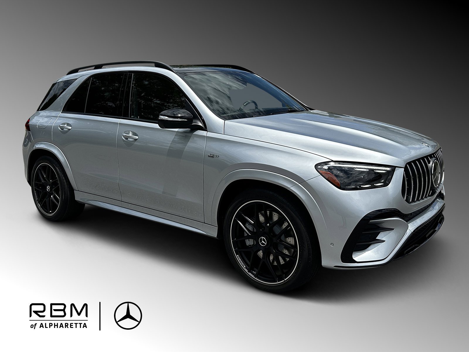 Certified Used 2025 Silver Mercedes-Benz AMG® GLE 53 image 1