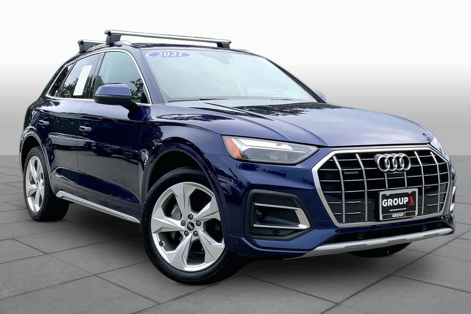 Used 2021 WHITE Audi Premium Plus image 2