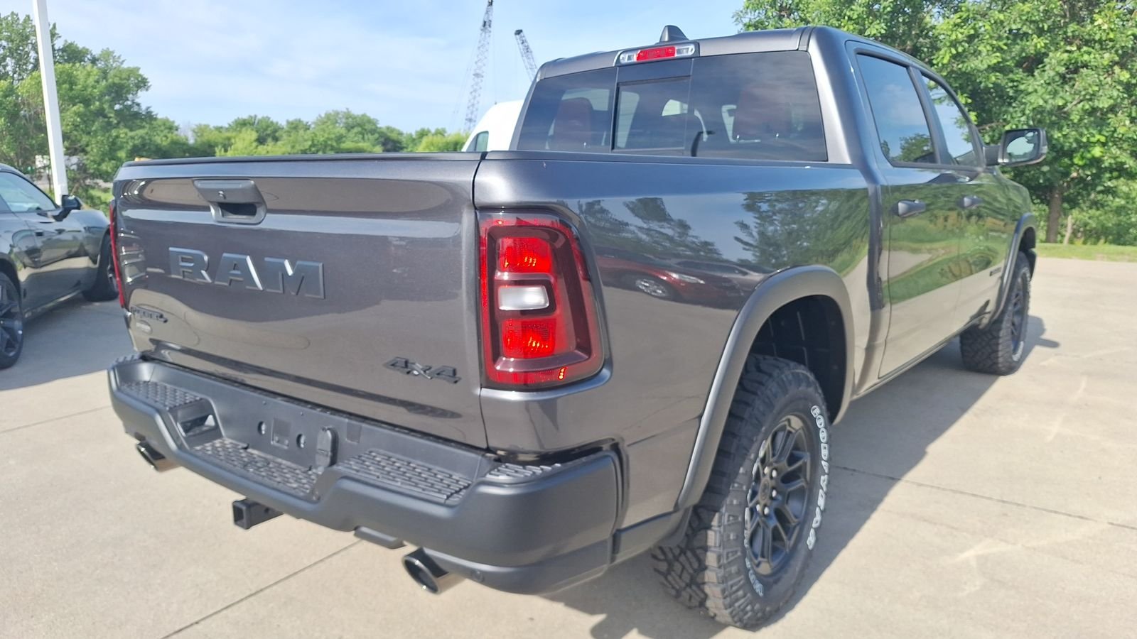 New 2026 Granite Crystal Metallic Clear-Coat Exterior Paint RAM Rebel image 4