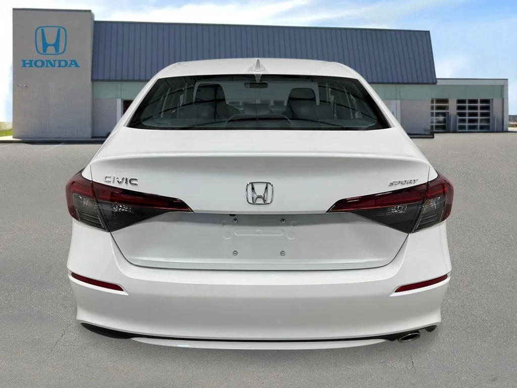 New 2025 Platinum White Pearl Honda Sport image 4