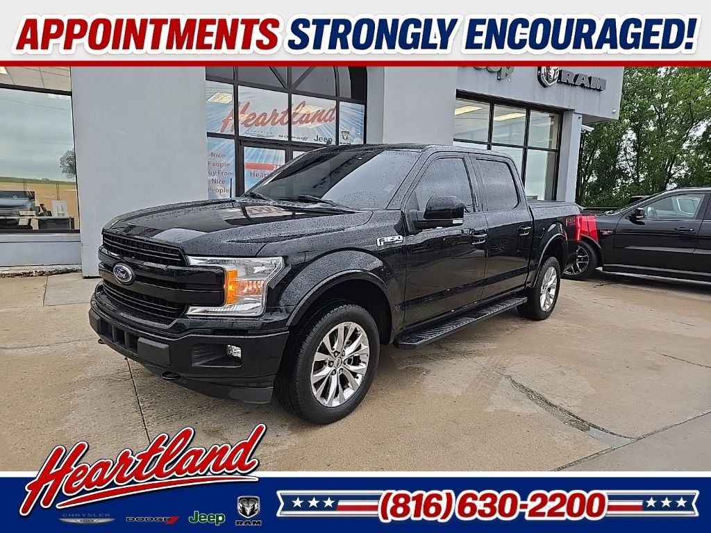 Used 2018 Black Ford Lariat image 1