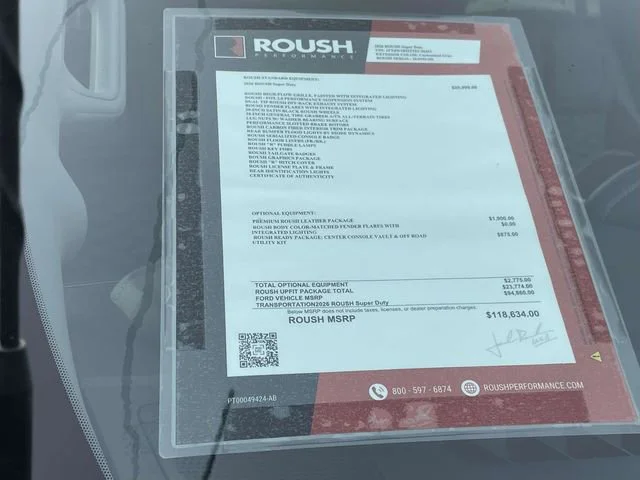 New 2026 Carbonized Gray Metallic Ford ROUSH image 41