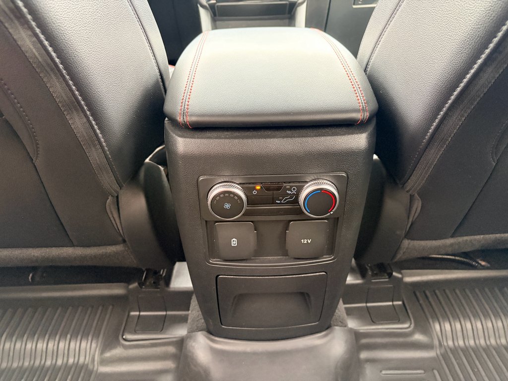 Used 2023 Star White Metallic Tri-Coat Ford ST-Line image 23