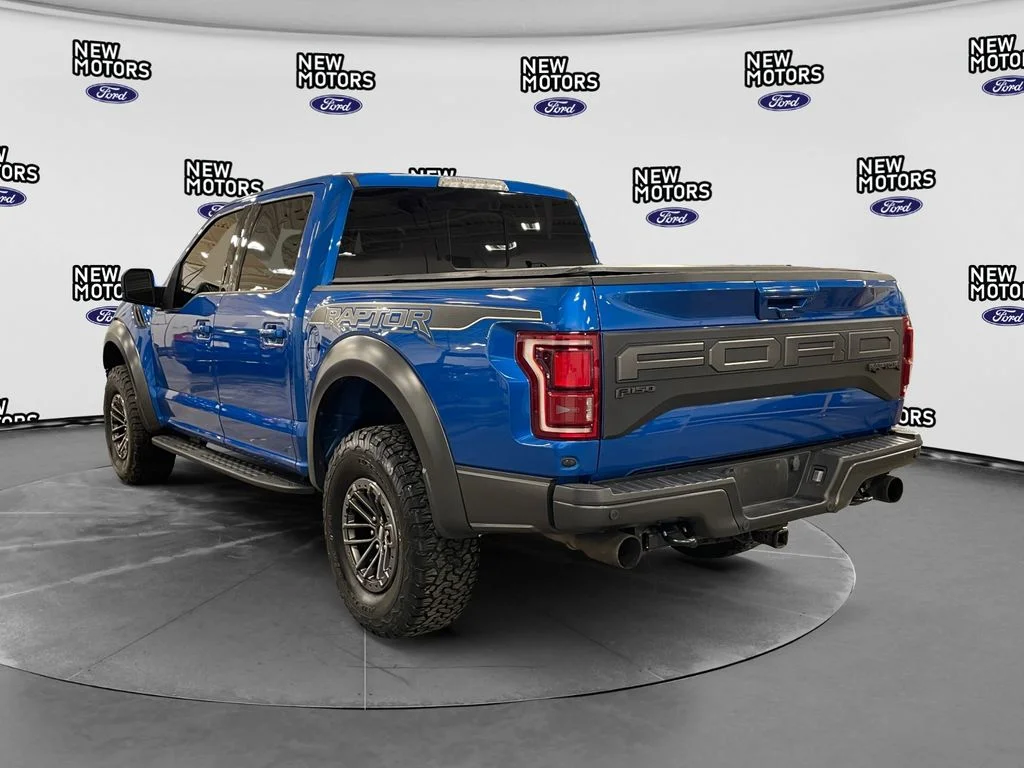 Used 2019 Blue Metallic Ford Raptor image 3