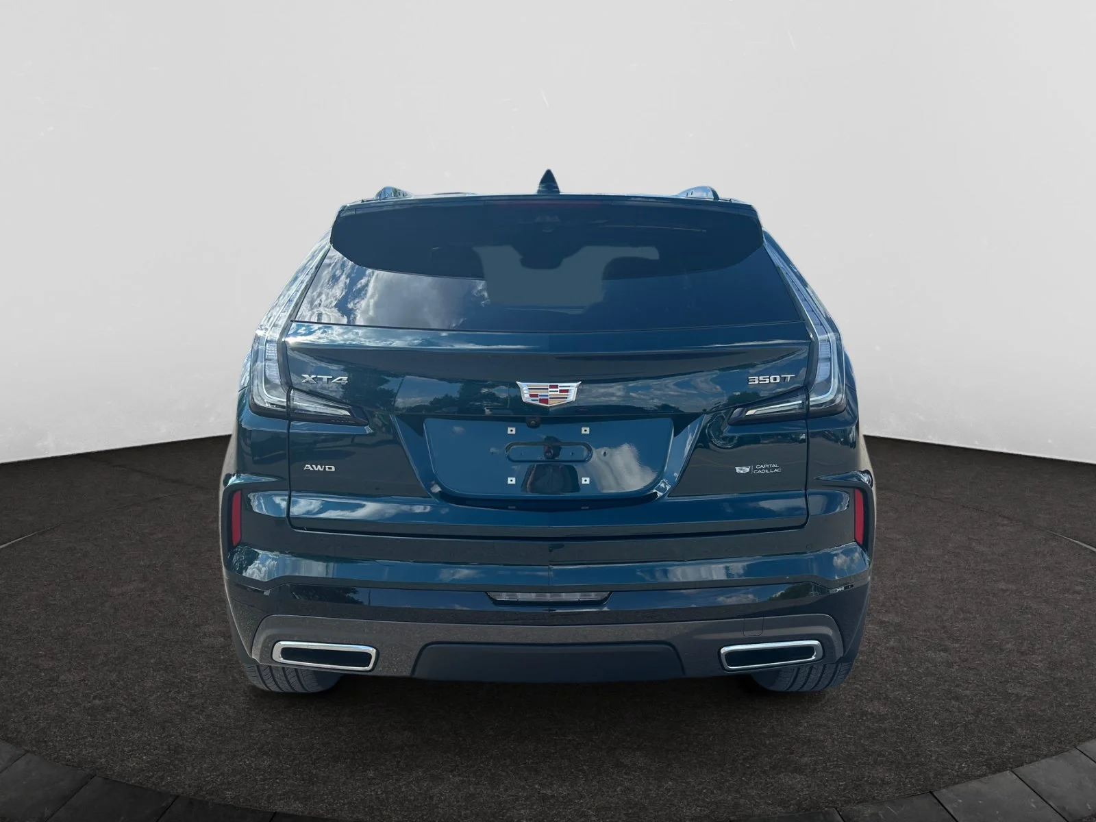 Used 2025 EMERALD LAKE GREEN Cadillac AWD Sport image 4