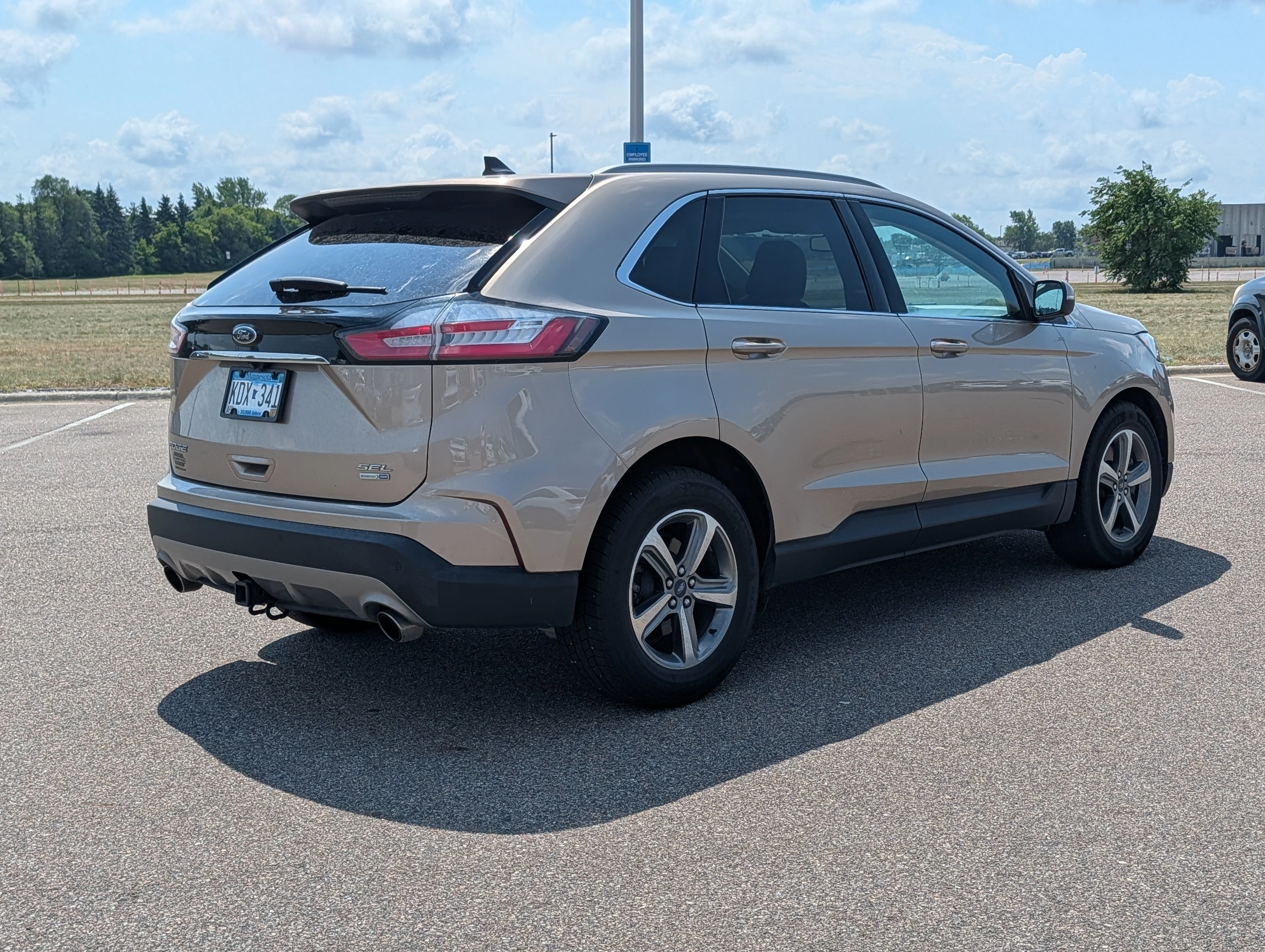 Used 2020 Desert Gold Metallic Ford SEL image 4