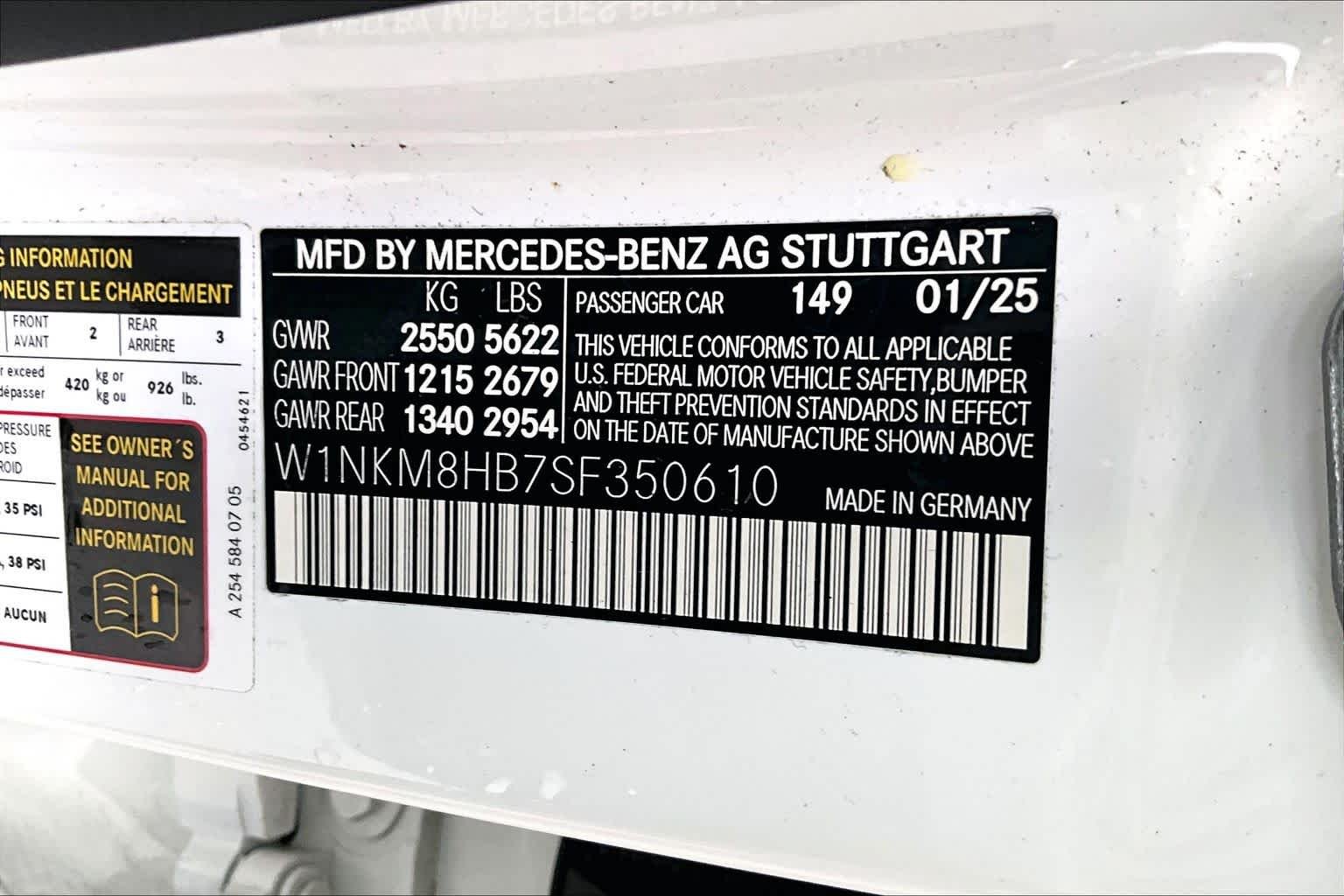 Certified Used 2025 Polar White Mercedes-Benz AMG® GLC 43 image 64