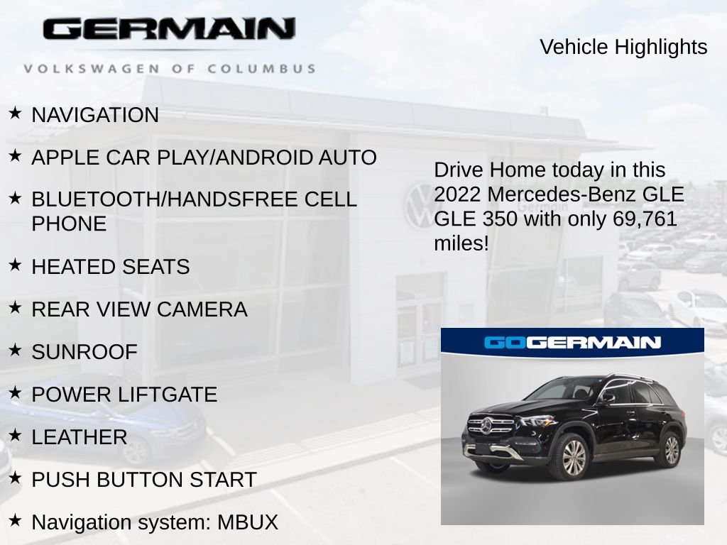 Used 2022  Mercedes-Benz GLE 350 image 4