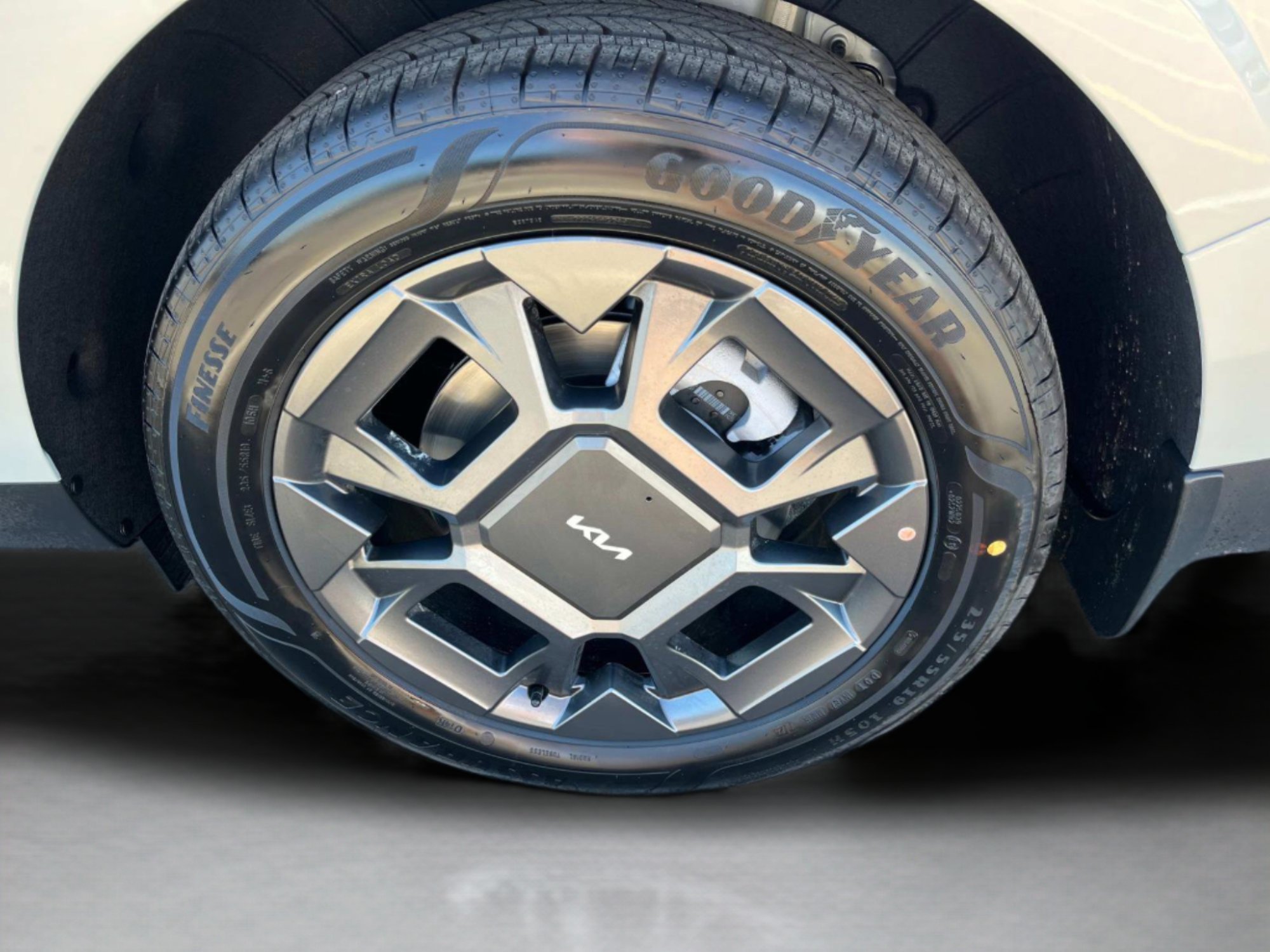 New 2026 Ivory Silver Kia EX image 12