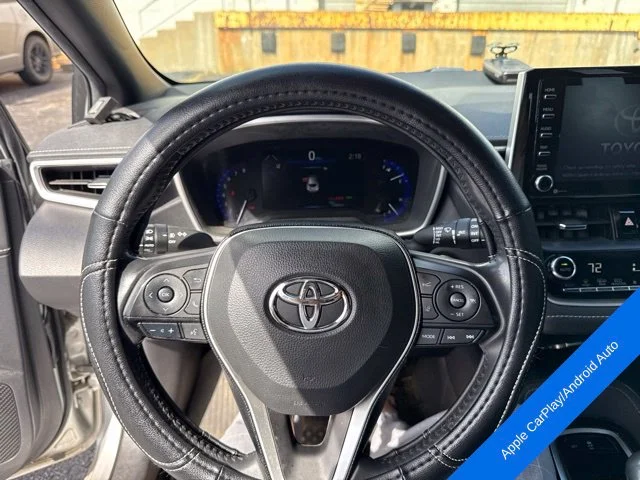 Used 2021 Classic Silver Metallic Toyota XSE image 13