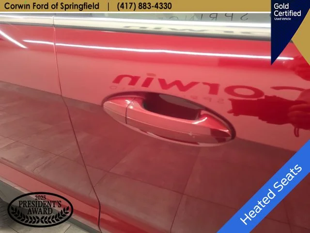 Certified Used 2021 Ruby Red Metallic Ford Titanium image 9