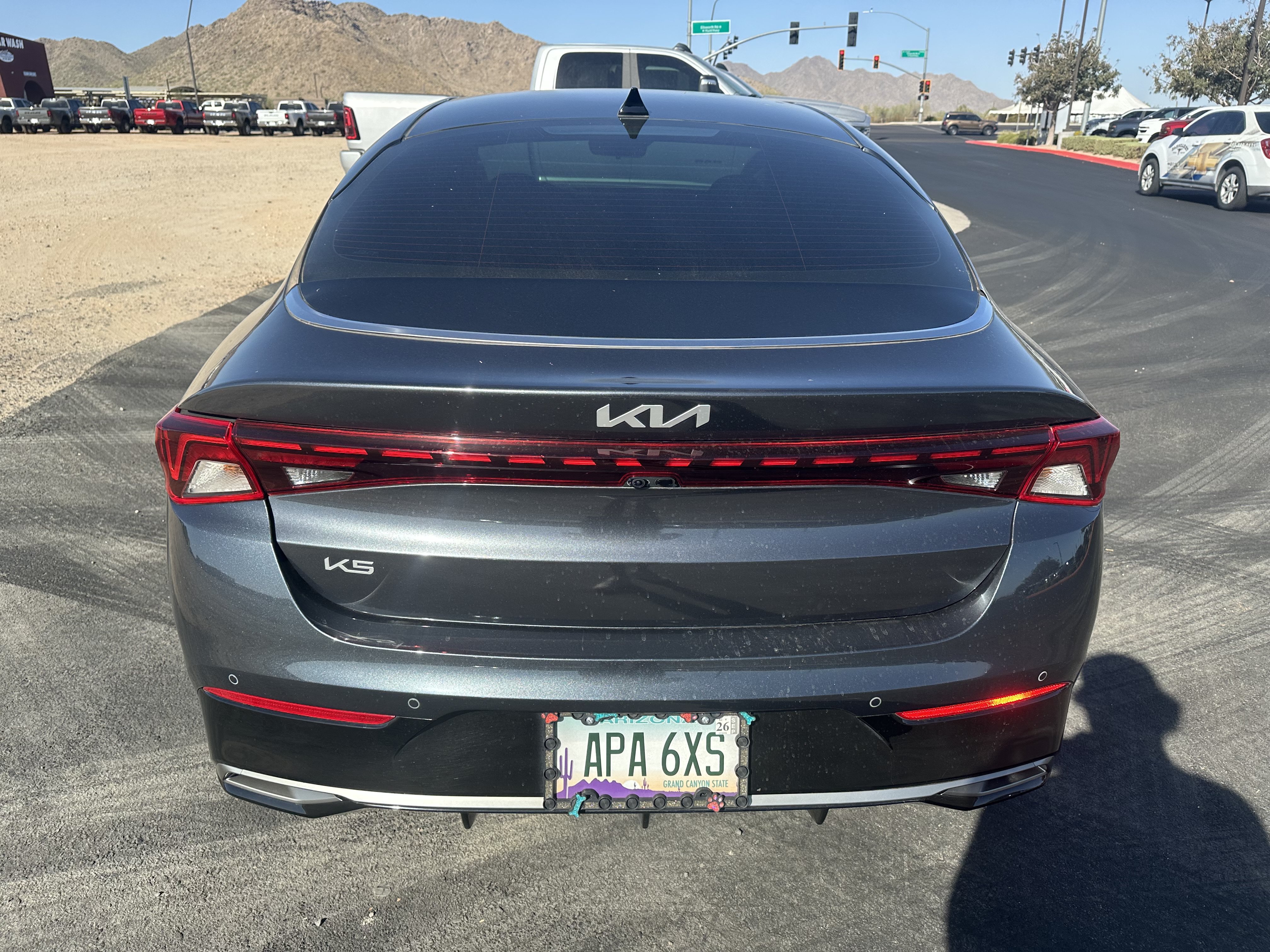 Used 2024 Gravity Gray Kia EX image 4