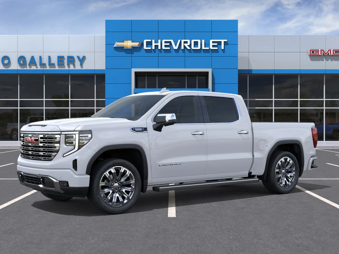 New 2026 Glacier White Tricoat GMC Denali image 2