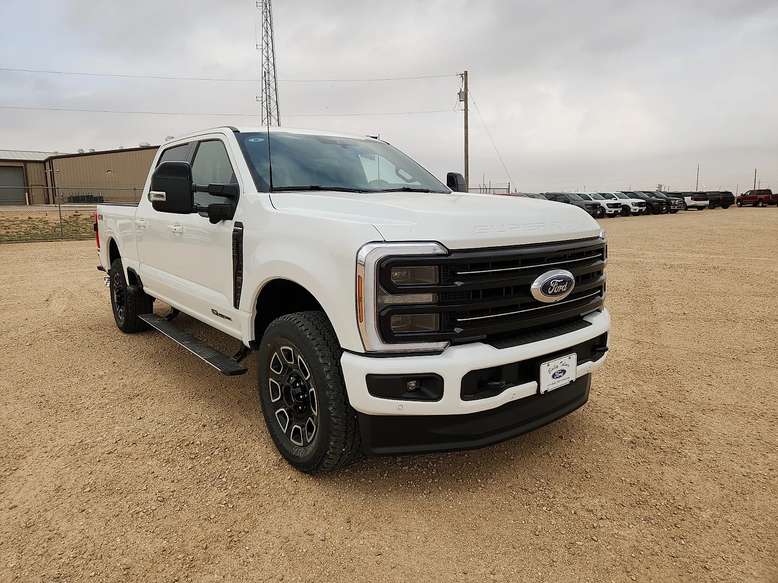 New 2026 Star White Metallic Tri-Coat Ford F-250® Platinum® image 1