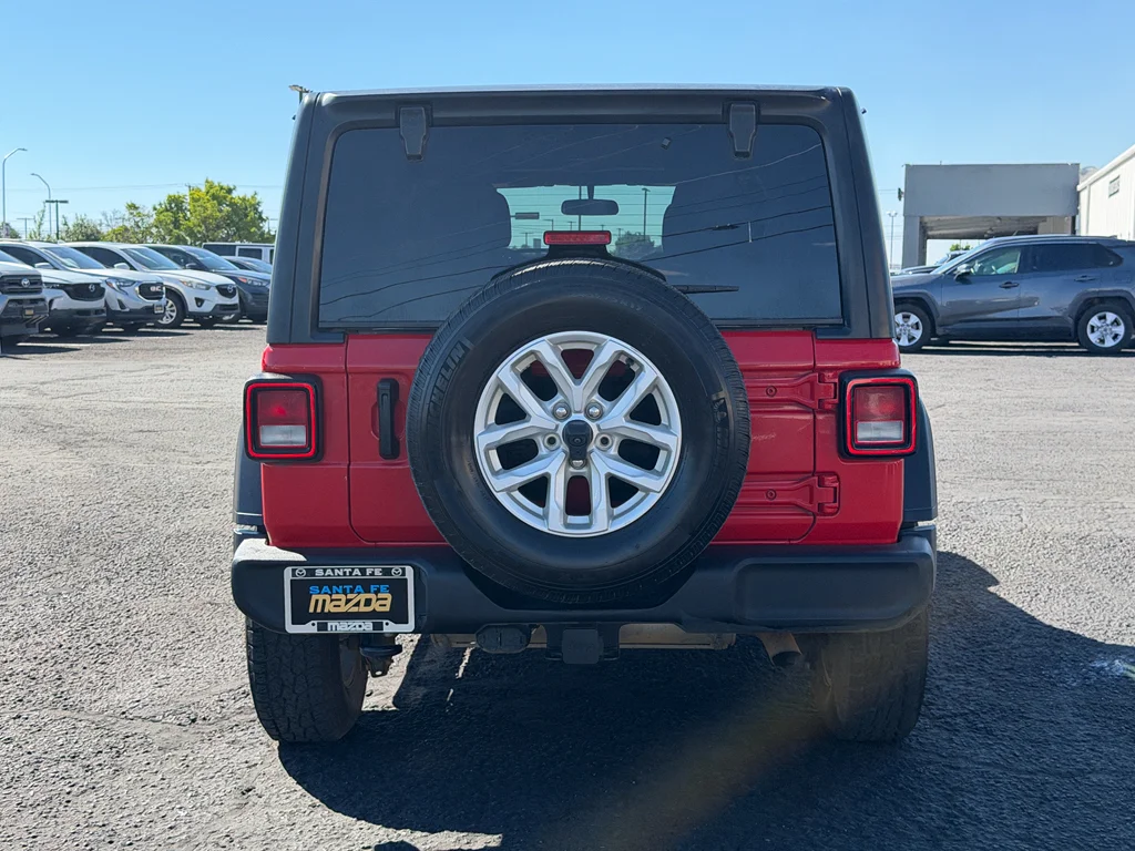 Used 2023 Firecracker Red Clearcoat Jeep Sport S image 7