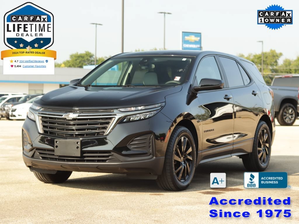 Used 2024 Mosaic Black Metallic Chevrolet LS image 3