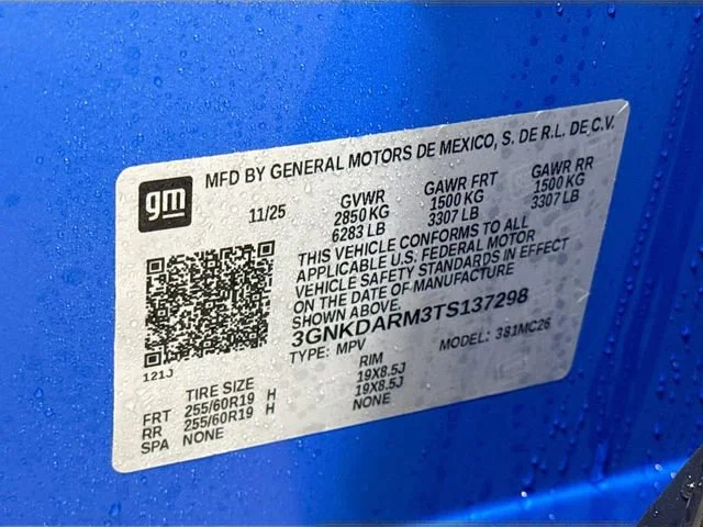 New 2026 Riptide Blue Metallic Chevrolet LT image 35