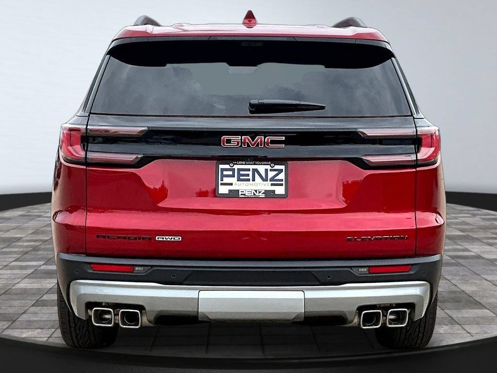 New 2026 Volcanic Red Tintcoat GMC Elevation image 4