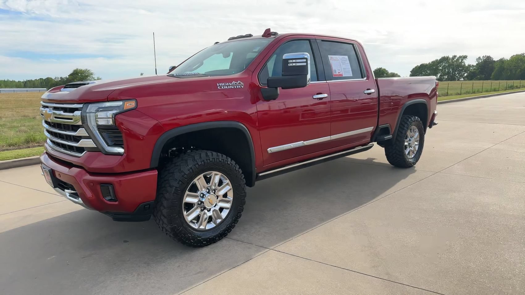 Used 2026 Radiant Red Tintcoat Chevrolet High Country image 3