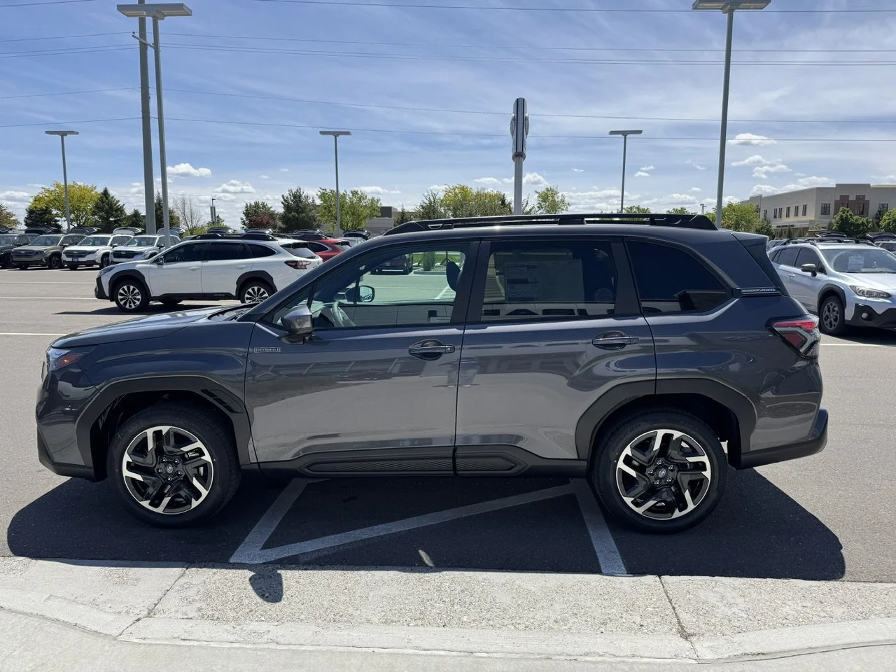 New 2026 Magnetite Gray Metallic Subaru Premium Hybrid image 5
