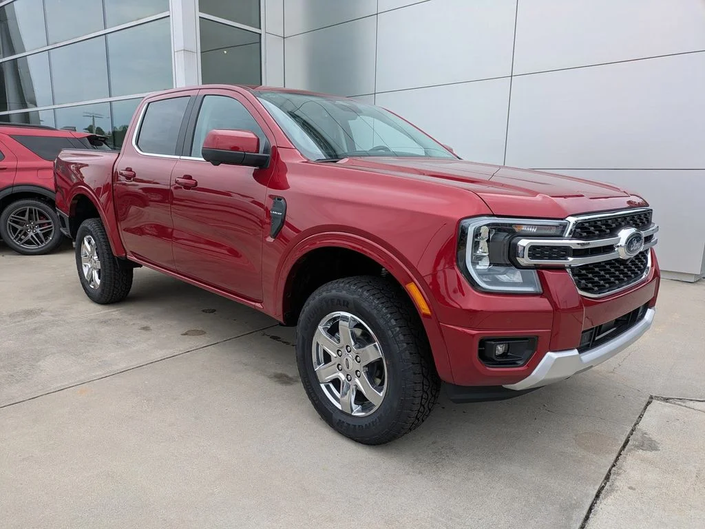 New 2026 Ruby Red Metallic Tinted Clearcoat Ford Lariat image 2