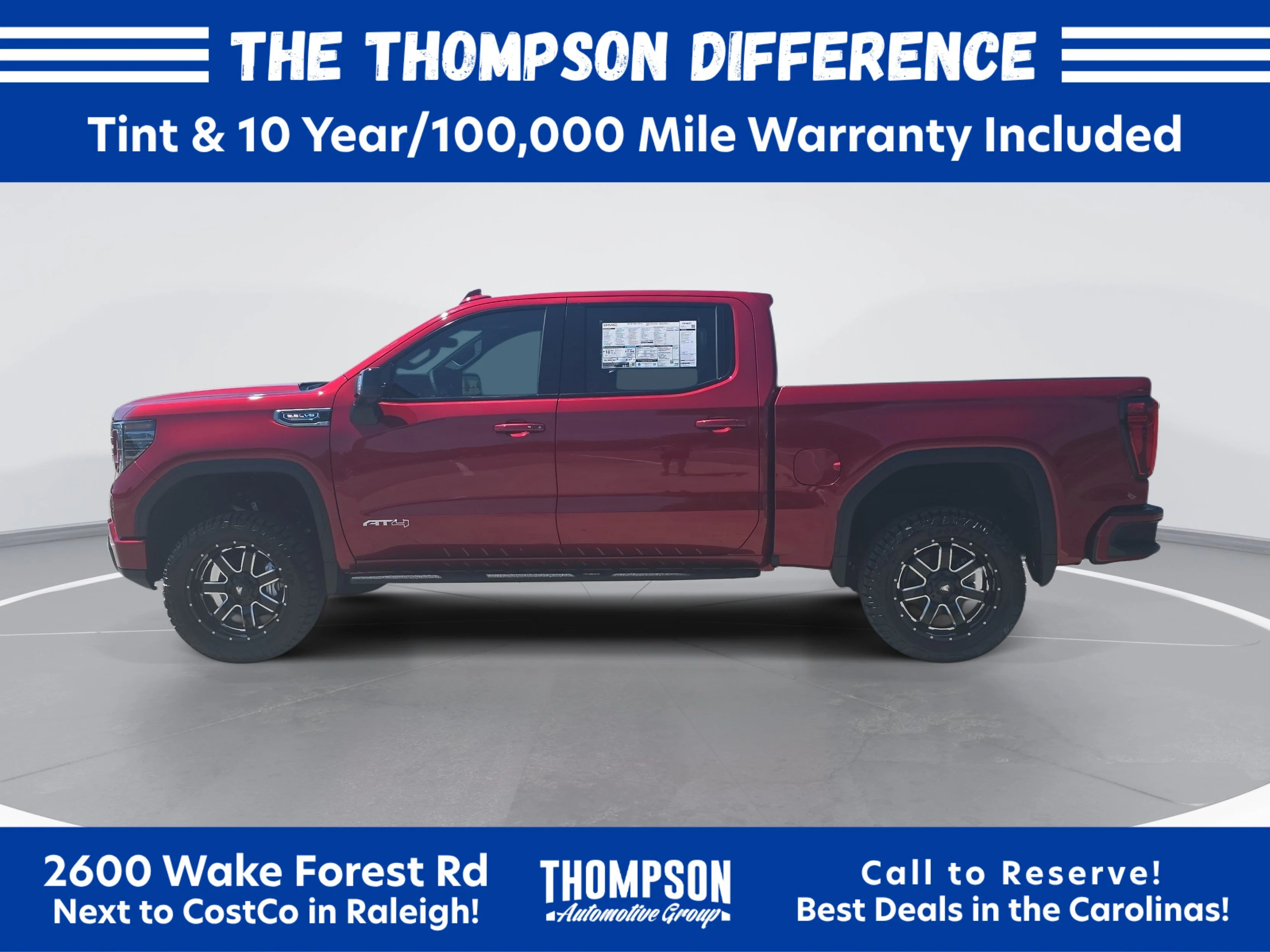 New 2026 Volcanic Red Tintcoat GMC AT4 image 6