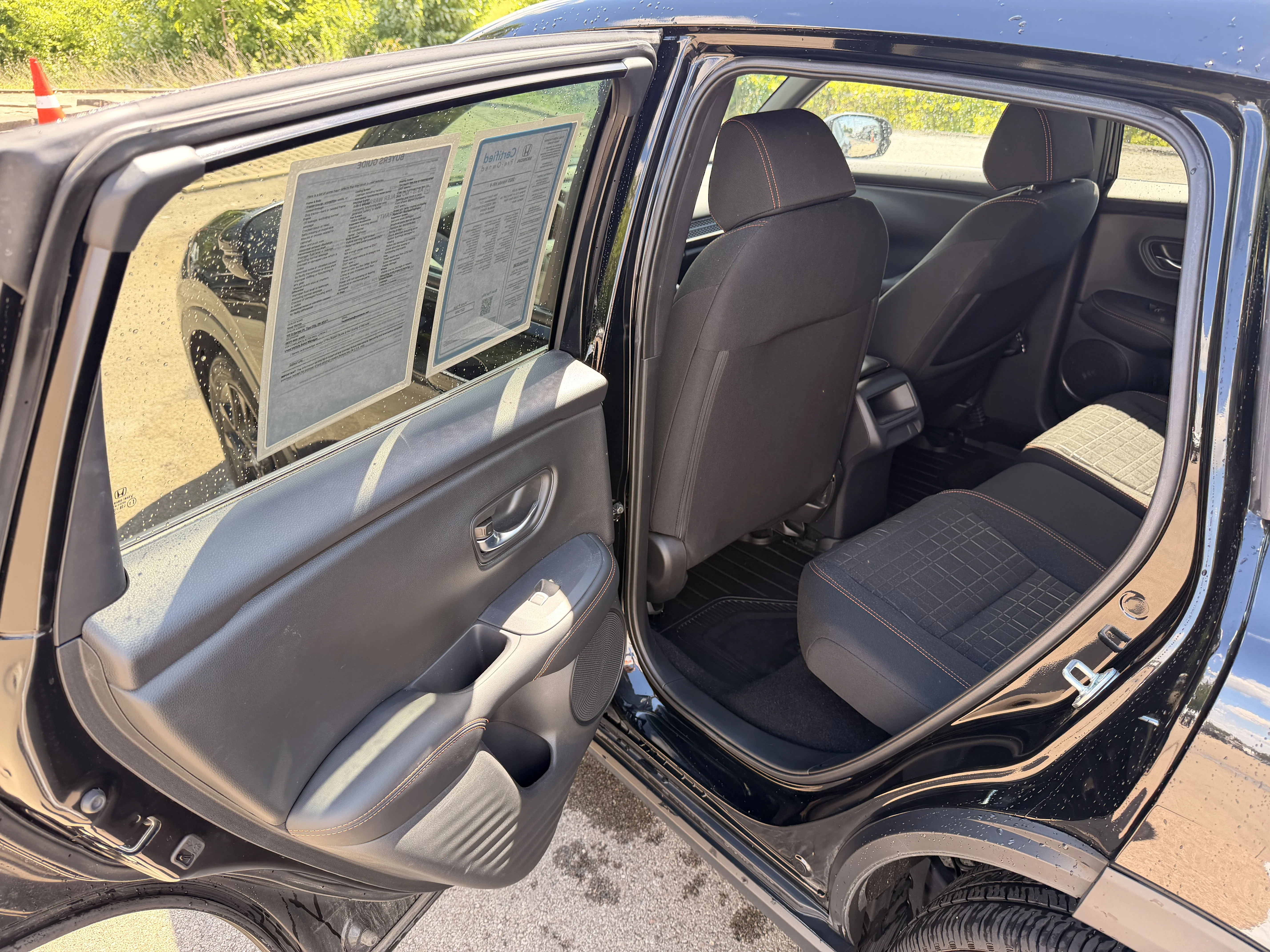 Certified Used 2025 Crystal Black Pearl Honda Sport image 11