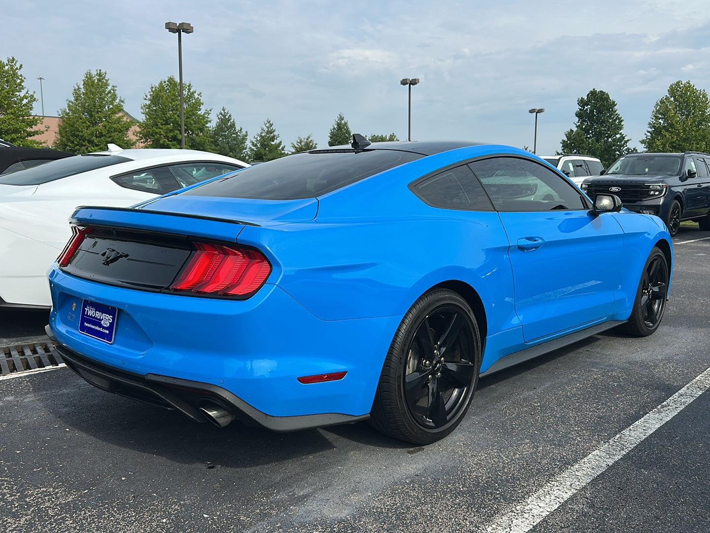 Used 2023 Grabber Blue Ford EcoBoost image 3