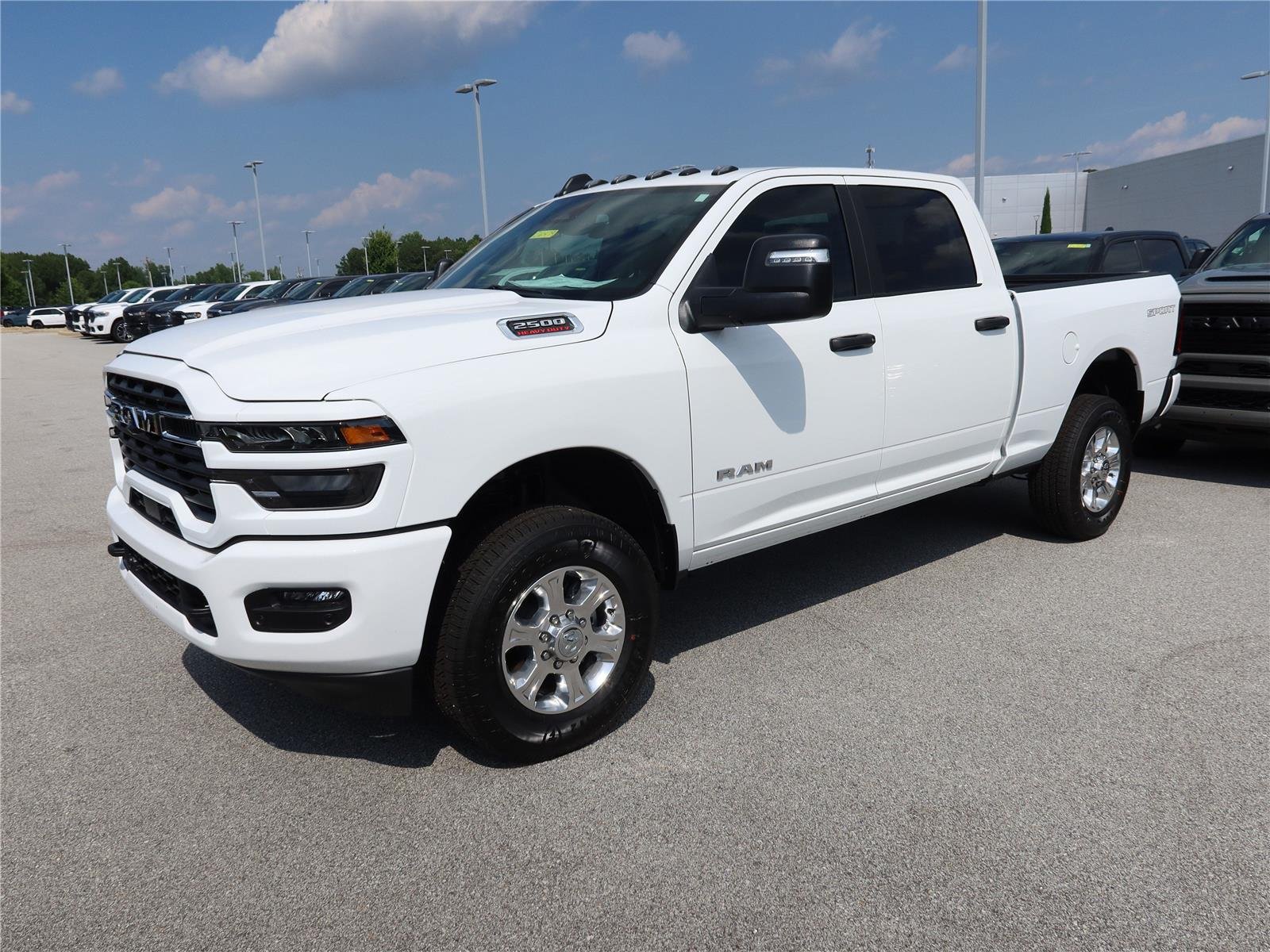 New 2026 Bright White Clearcoat RAM Big Horn image 3