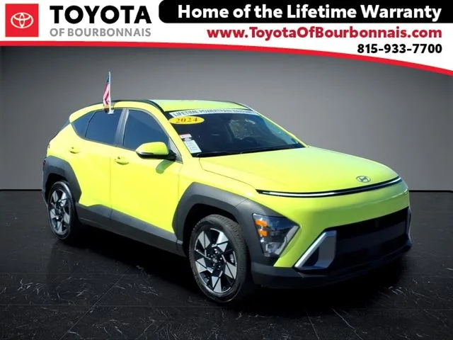 Used 2024 Yellow Hyundai SEL image 1