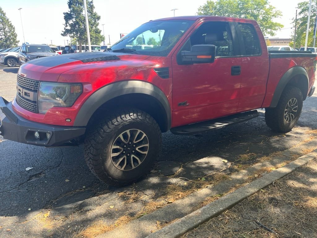 Used 2013 Red Ford SVT Raptor image 2
