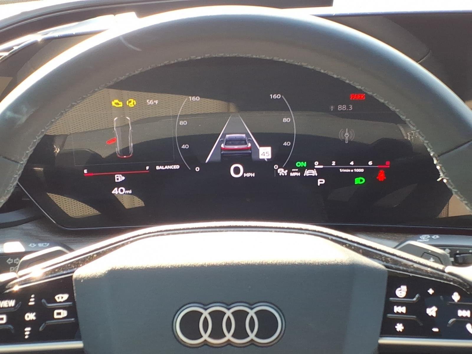 Used 2025 Mythos Black Metallic Audi Premium Plus image 17
