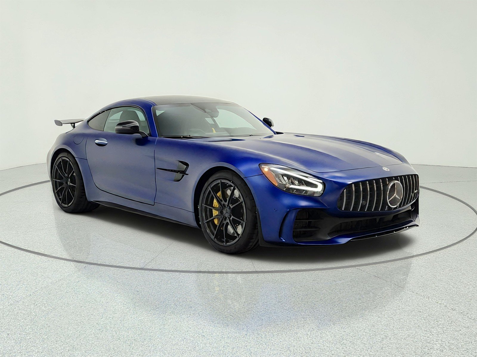 Certified Used 2020 designo Brilliant Blue Magno Mercedes-Benz AMG® GT R Coupe image 3