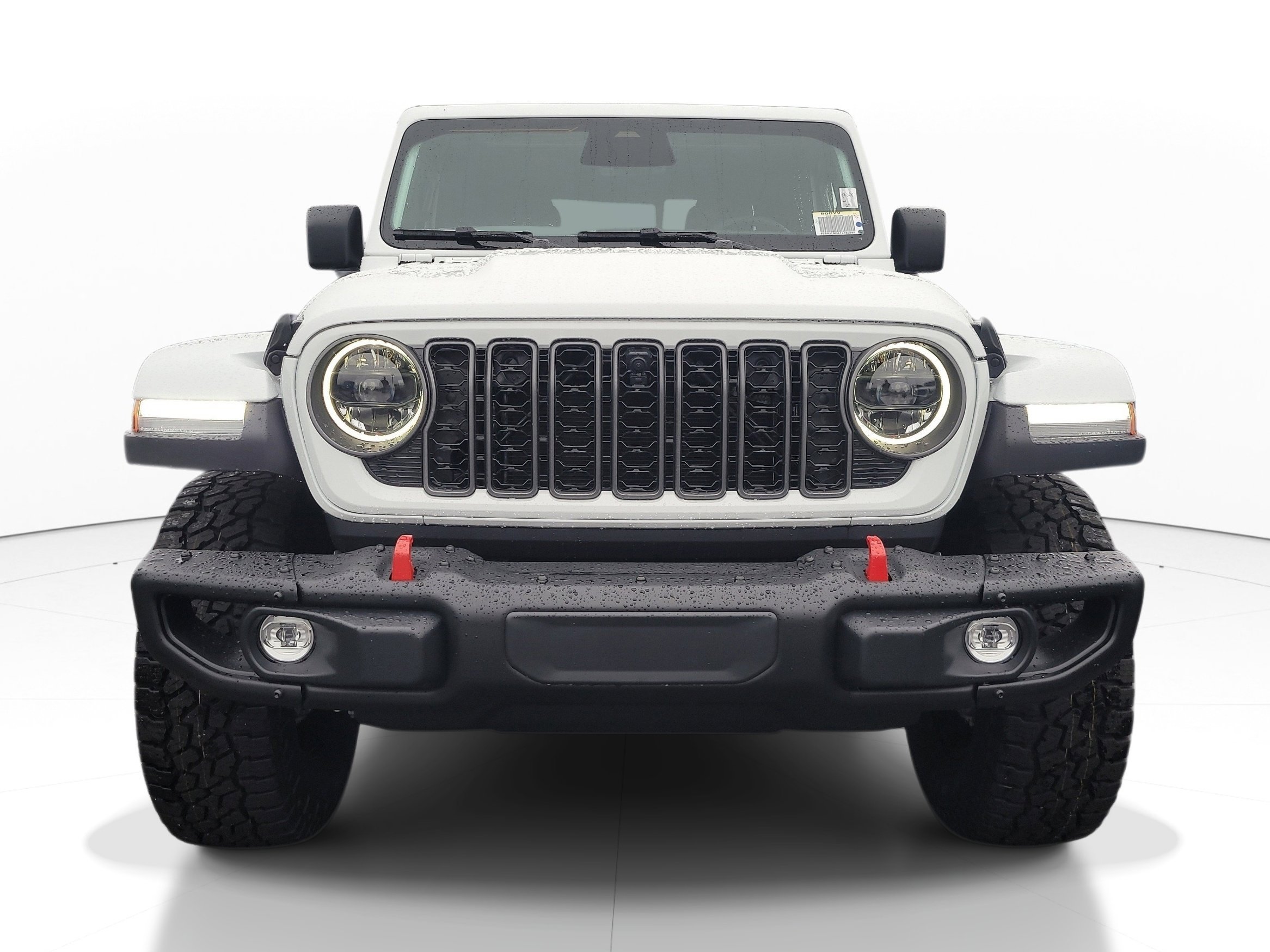 New 2026 Bright White Clear-Coat Exterior Paint Jeep Rubicon X image 3