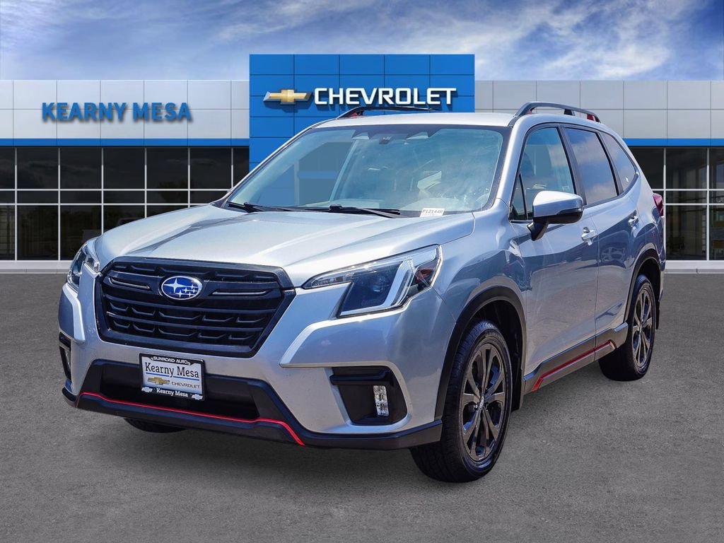 Used 2023 Silver Subaru Sport image 3