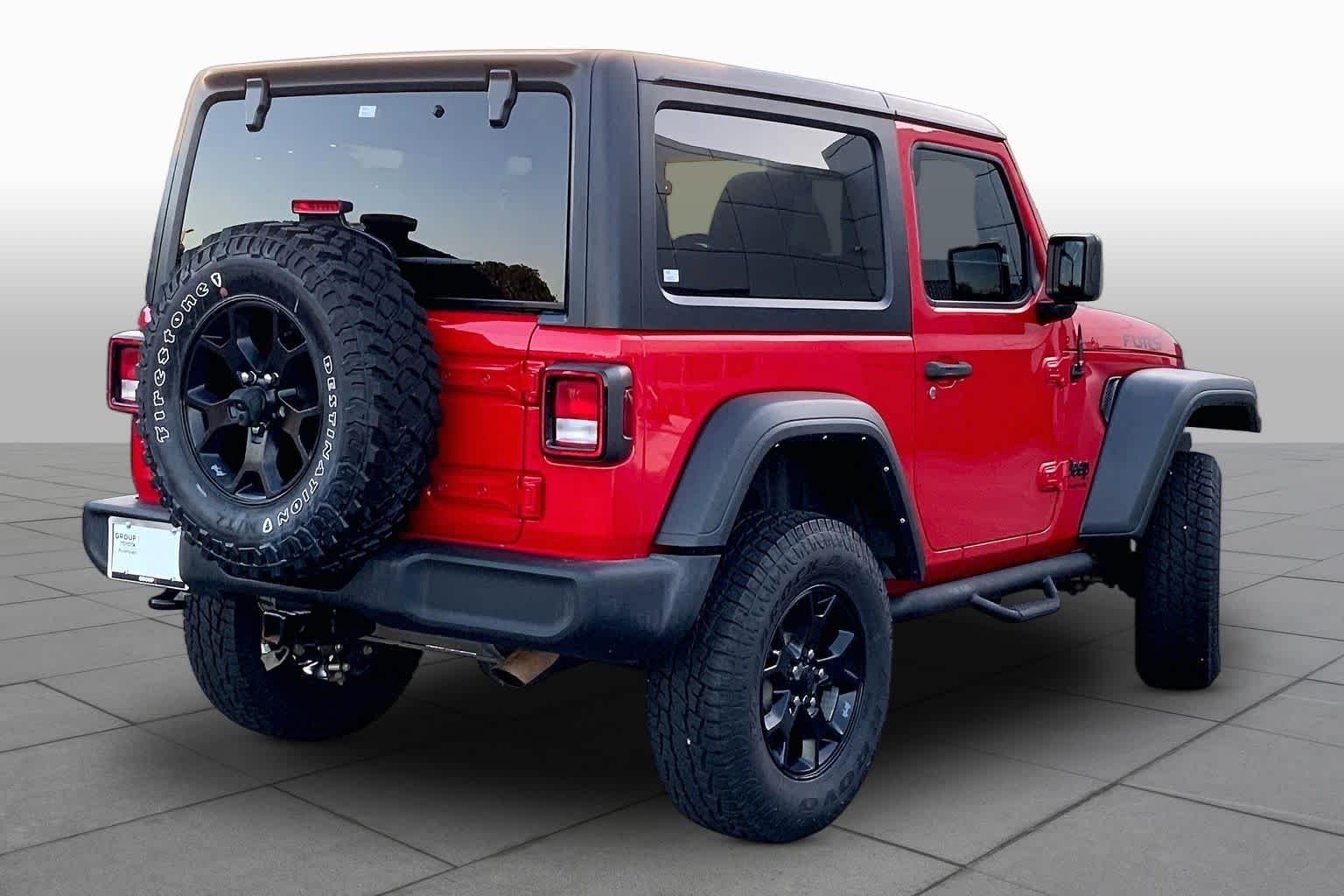 Used 2021 Firecracker Red Clearcoat Jeep Willys image 12