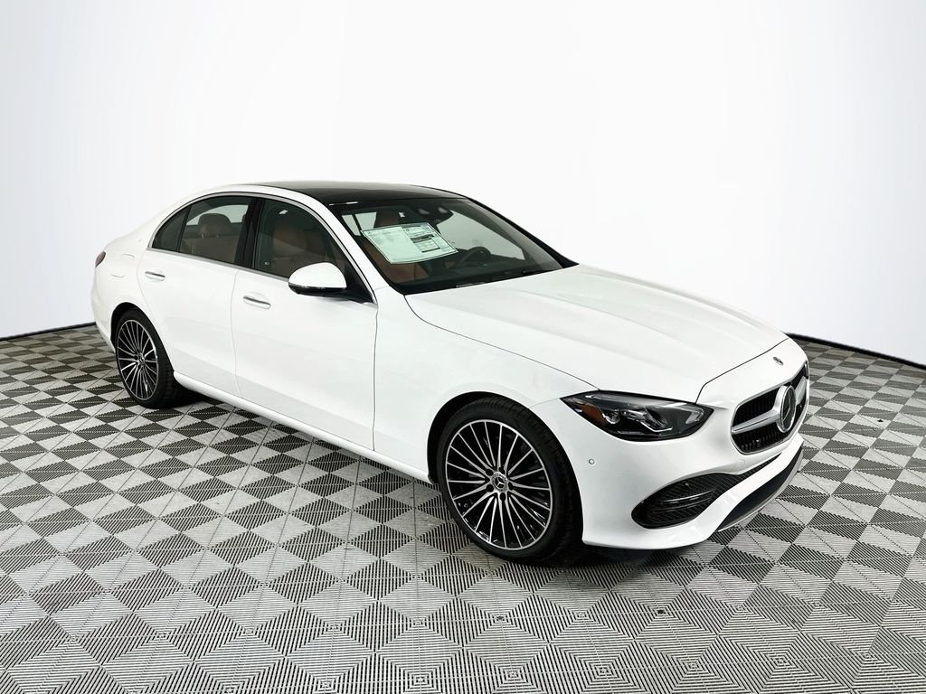 New 2026 Polar White Mercedes-Benz C 300 image 1