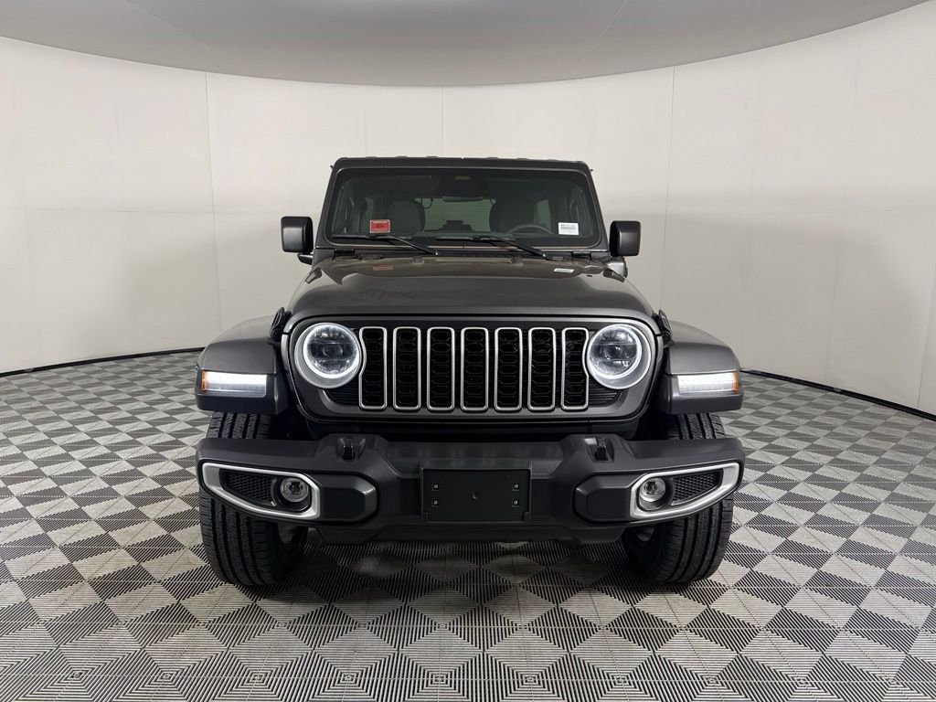 Certified Used 2025 Gray Jeep Sahara 4xe image 3