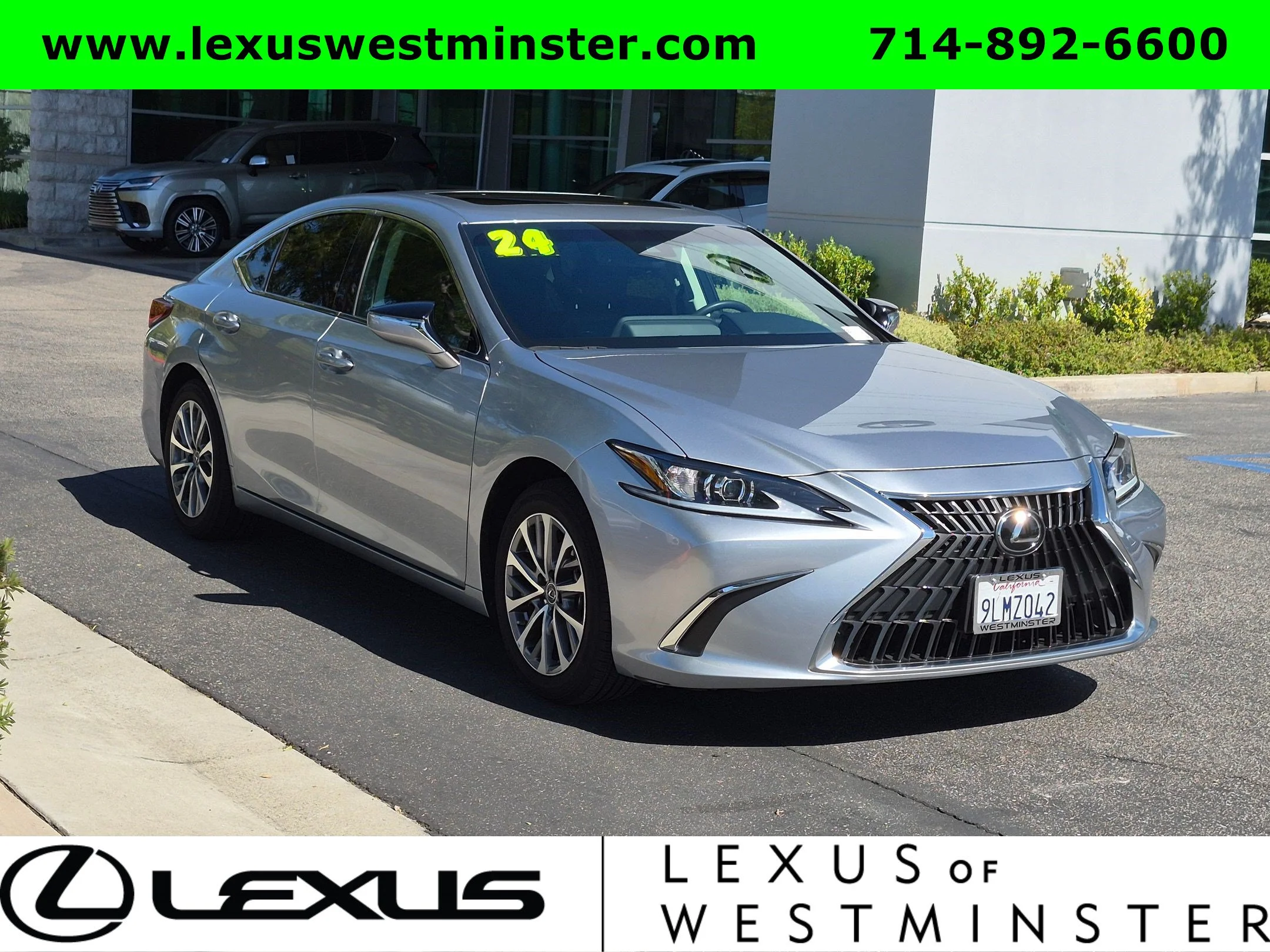 Certified Used 2024 IRIDIUM Lexus ES 350 image 3