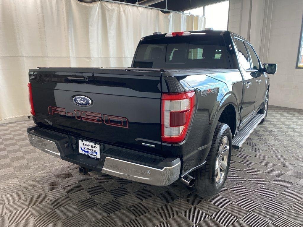 Used 2021 Black Metallic Ford LARIAT image 13