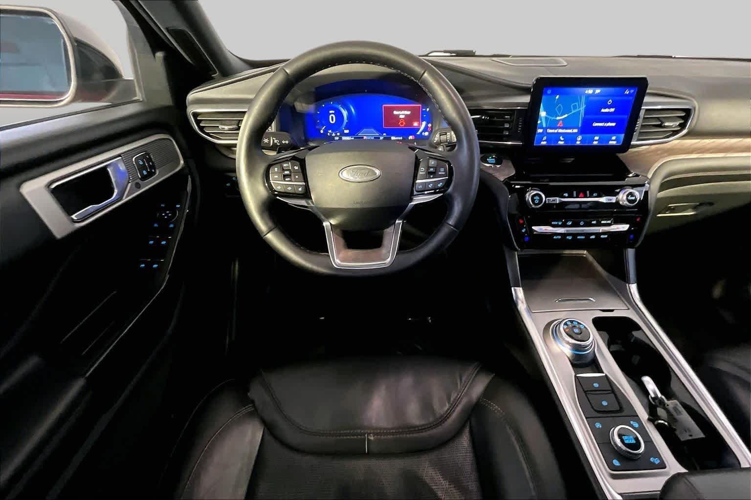 Used 2021 Rapid Red Metallic Tinted Clearcoat Ford Platinum image 10