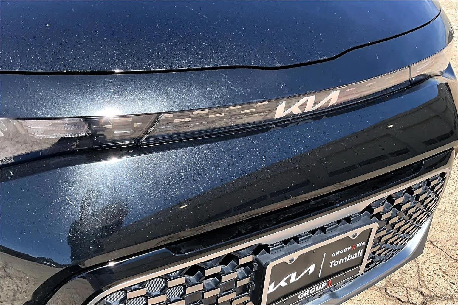 Used 2023 Fusion Black Kia EX image 28