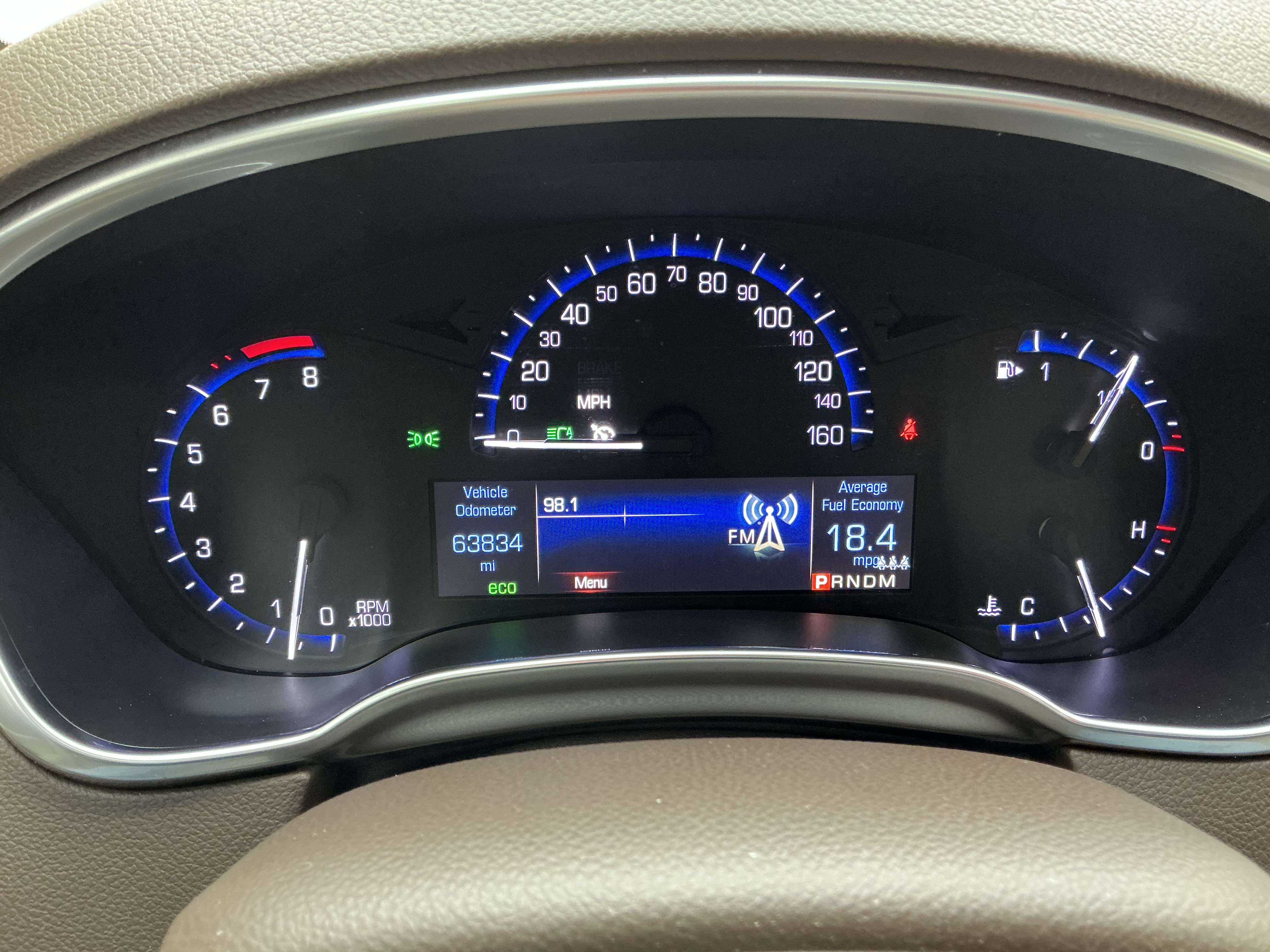 Used 2015 Crystal Red Tintcoat Cadillac Luxury Collection image 11
