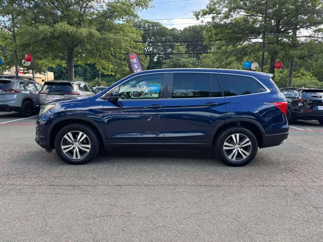 Used 2017 Blue Honda EX-L image 5
