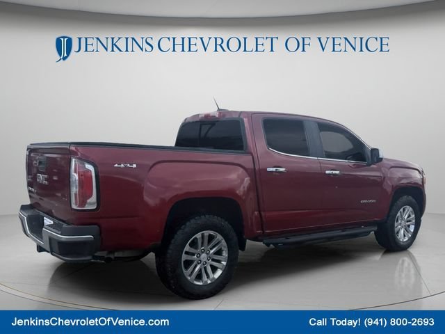Used 2018 RED QUARTZ TINTCOAT GMC 4WD SLT image 5
