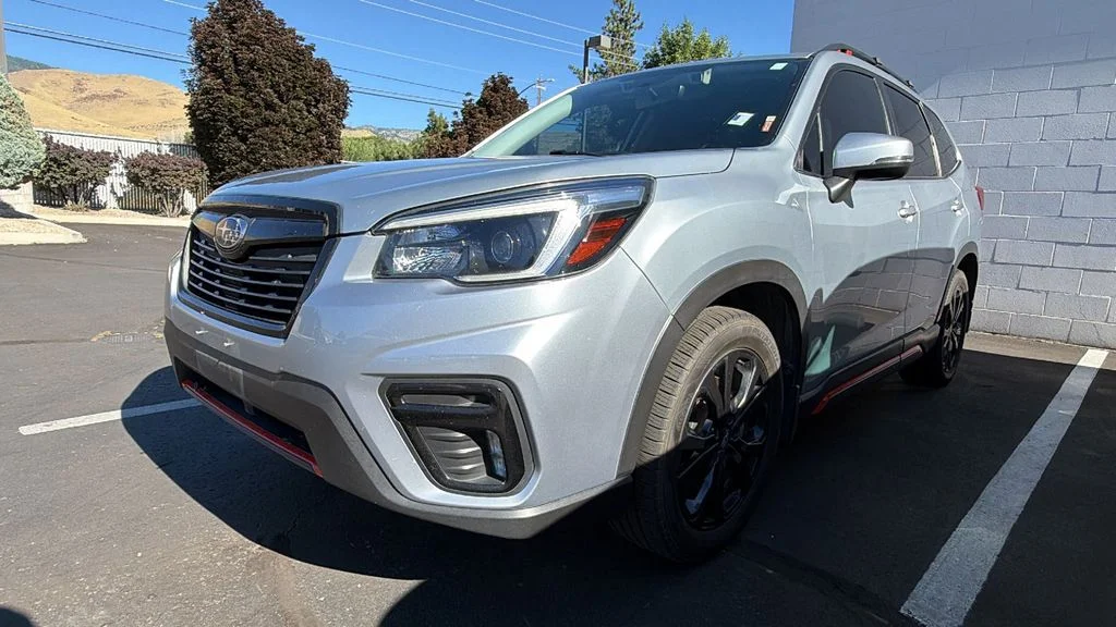 Used 2021 Ice Silver Metallic Subaru Sport image 4